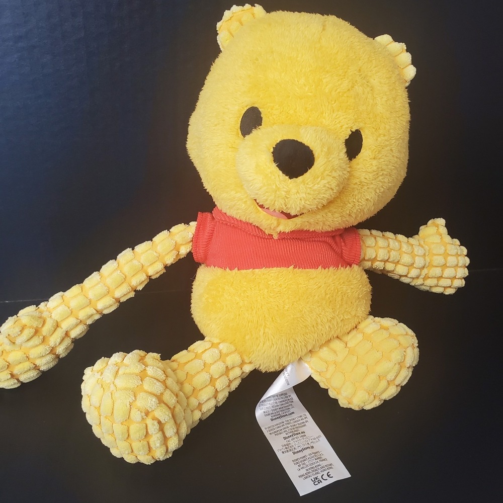 Disney Parks Winnie the Pooh Blissful Buddies Pull & Play Plush Toy 16" Doll
